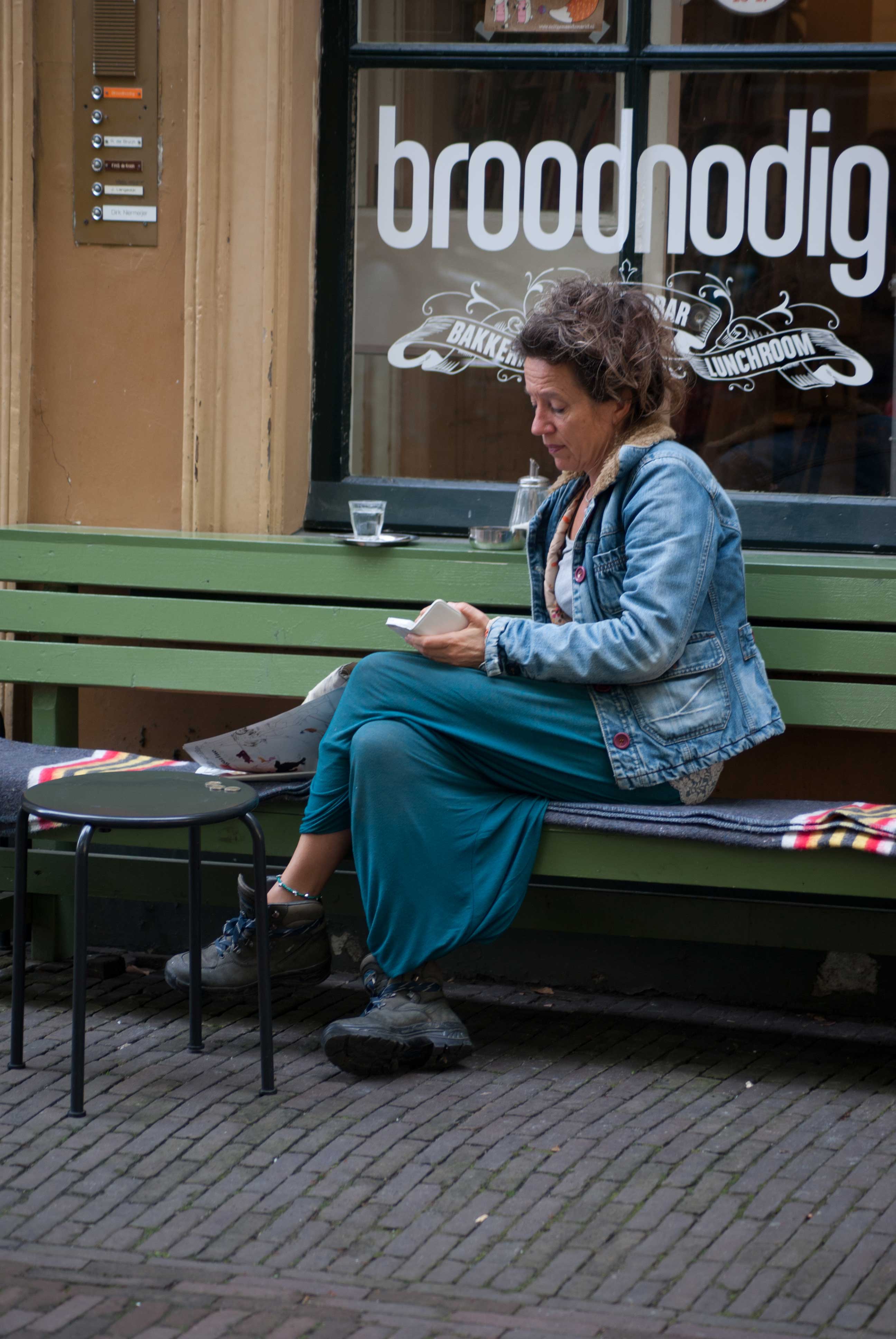 stadswandeling dame broodnodig