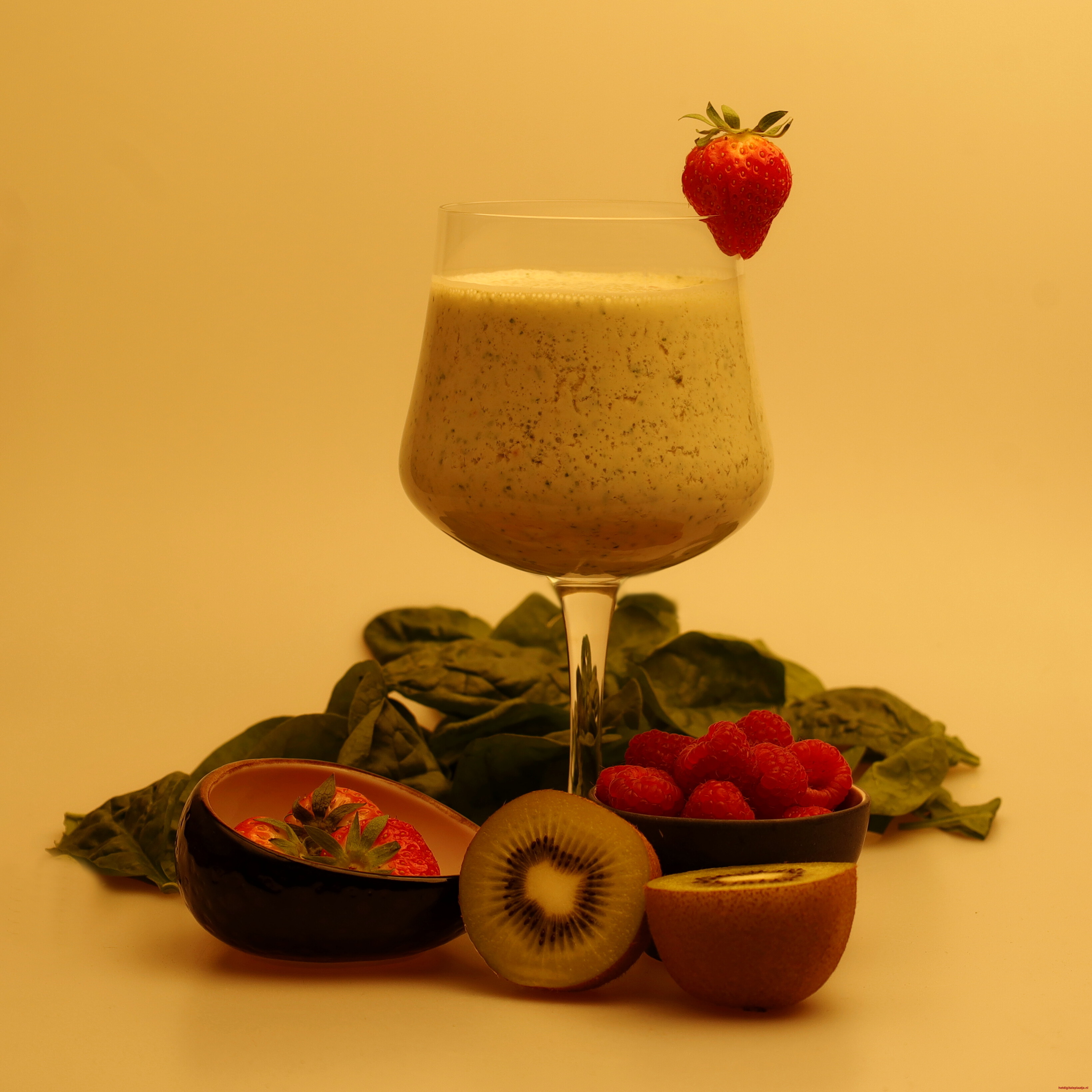 Smoothie met spinazie...
