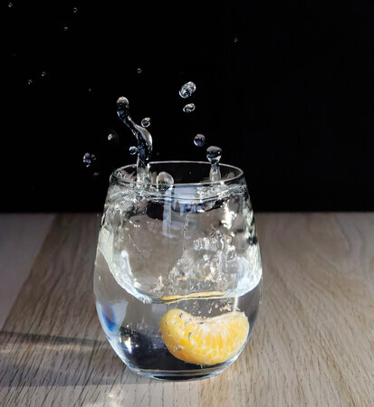 Mandarijn-watertje!