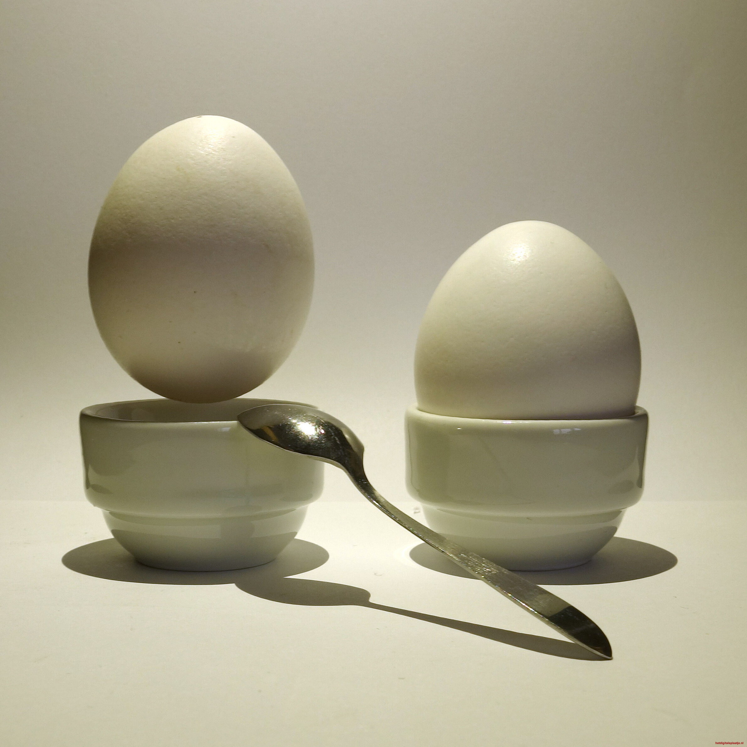 Eat your egg or else...