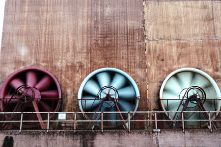 Ventilatoren Landschaftspark Duitsland