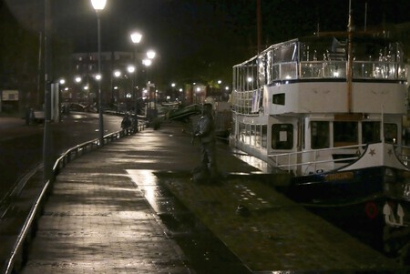 Eemhaven avondbeeld