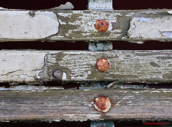 ooit was ik een bankje