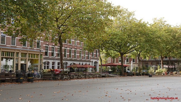 Alles staat klaar voor wat gezelligheid, alleen de mensen zijn er niet,