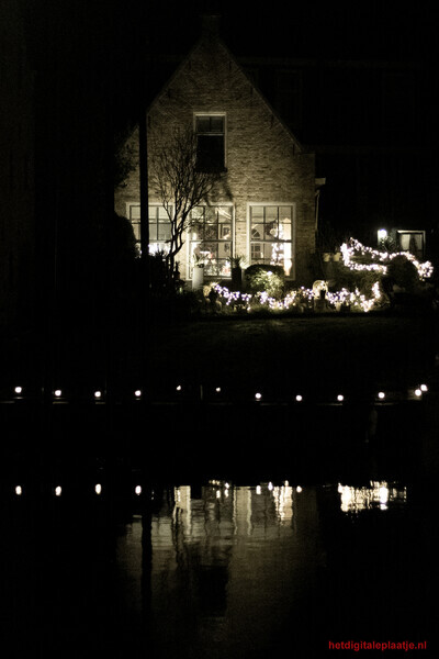 Huisje aan het water