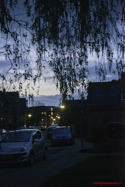 avond in de stad