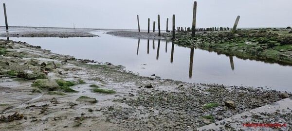 De avond valt op Texel